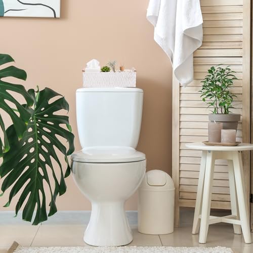 Boao 3 Pcs Boho Storage Wicker Baskets Handmade Woven Decorative Paper Rope Baskets for Organizing with Handle Counterto