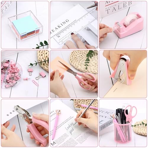 17 IN 1 Office Desk Organizer Set for Back to School Supplies Accessories