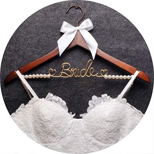 Wedding Dress Hanger - Decorative Wire Hanger for Brides, Perfect Bridal Shower & Wedding Gift
