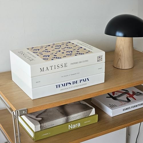 Book Shape Decorative Cable Management Box - Expandable Cable Organizer Box with Magnetic Closure for Home & Office (Blu