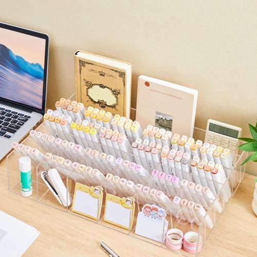 MotiMind Acrylic Pen and Marker Organizer for 350 Markers