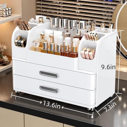 Makeup Organizer,Perfect Bathroom Skincare Organizer,Cosmetic Display Case