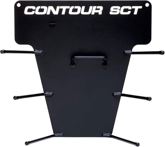Eastwood Heavy Duty Steel Contour SCT Rack | Heavy Duty Garage SCT Tool Organizer, Drums, and Hex Key Holder Shelf | Made from Durable 3mm Thick Metal Frame | 30 lbs Weight Capacity