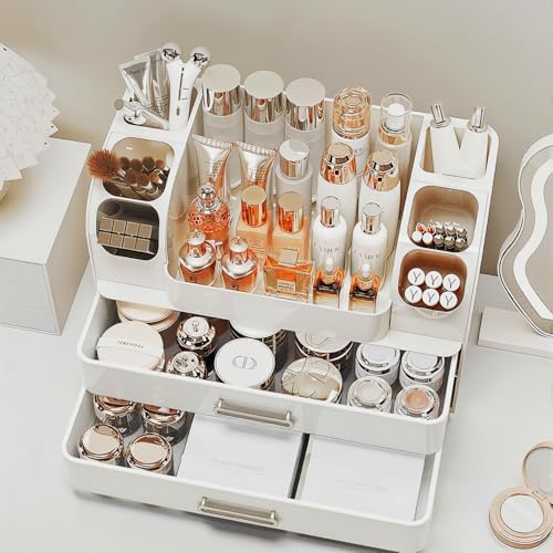 Makeup Organizer,Perfect Bathroom Skincare Organizer,Cosmetic Display Case
