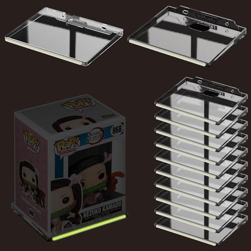 12-Pack Wall Shelves for Funko Pop Figures, Boxed or Unboxed, 5X4 Inches