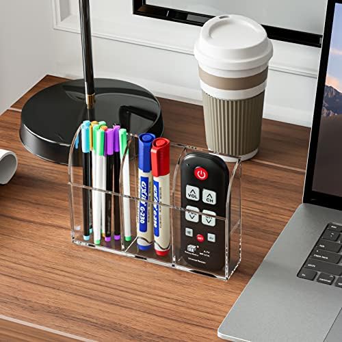 MaxGear Wall Marker Holder & Remote Control Organizer 3-Compartment