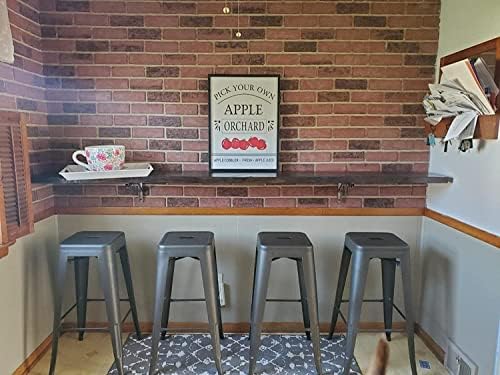 Folding Shelf Brackets, 16 Inch Heavy Duty L Bracket, Silver, 2 Pack