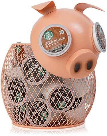 Made Easy Kit Coffee Pod Organizer - Home Coffee Bar Functional Décor - Café Station Countertop Storage Accessories (Pin