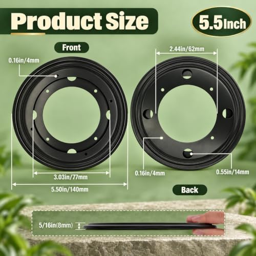 5.5" Lazy Susan Bearing,6PCS Heavy Duty Turntable Swivel