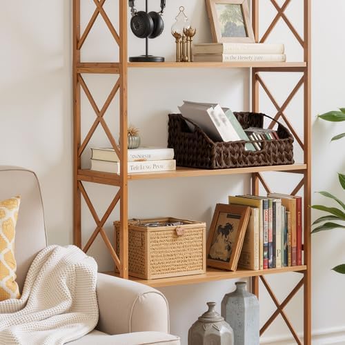 GRANNY SAYS Wicker Storage Basket for Shelves, Large Wicker Basket