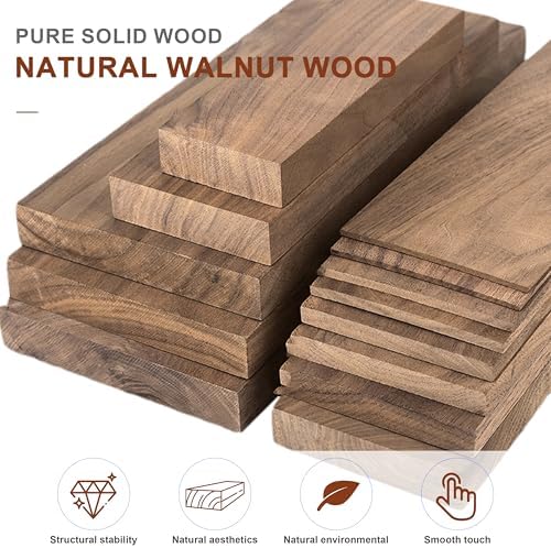 Elitzia Walnut Wood Cable Management Box for Desk Office, Magnetic Lid