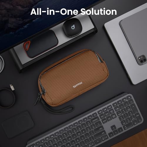tomtoc Electronic Organizer Travel Case Performance, Dual Compartment Bag