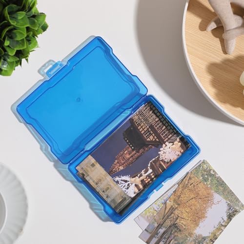 novelinks 24 Pack 4"x6" Photo Storage Boxes and Picture Organizer (Color)