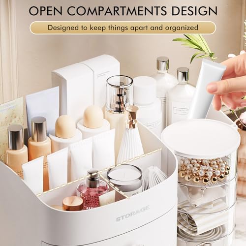 Makeup Organizer Countertop with Drawers, Make up Organizers for Vanity