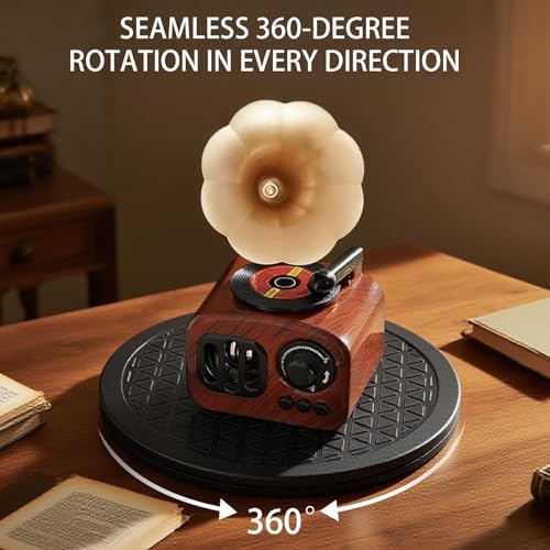 8 Inch Heavy Duty Rotating Swivel Stand - Lazy Susan with Steel Ball Bearings for Model Base/Rotating Plants/Crafts Stan