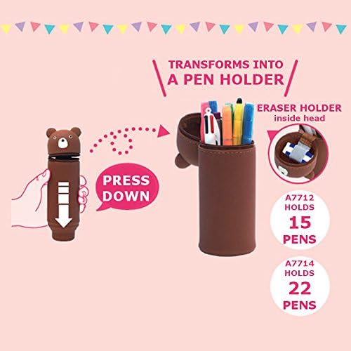 LIHITLAB PuniLabo Stand Up Pen Case (Pen Holder)