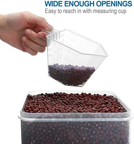 VERONES Large Tall Airtight Food Storage Containers, 10 PACK Containers Set