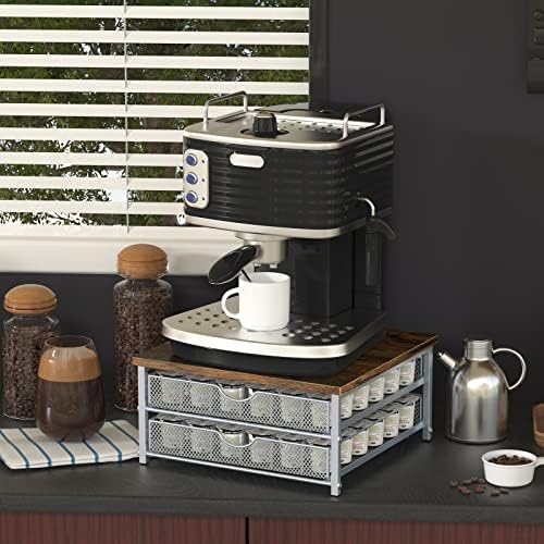 Coffee Pod Holder for Counter, Coffee Pod Drawer for K Cup