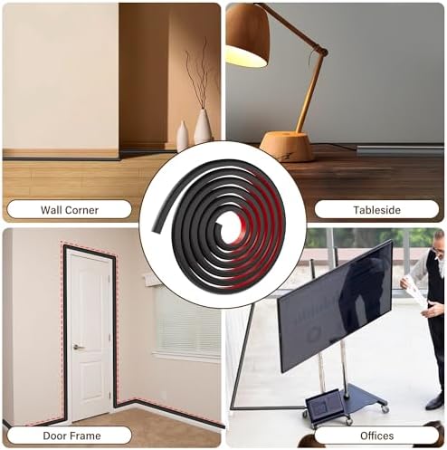 Cord Hider for Wall Mounted TV, 157" One Cable Cover with Side Open, Flexible Silicone Wire Raceway Management,Self-Adhe