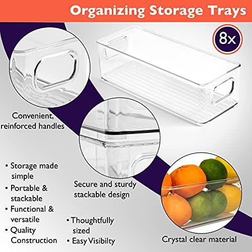 ClearSpace Plastic Pantry Organization and Food Storage Bin – Great Kitchen Organization and Kitchen Storage – Fridge Or