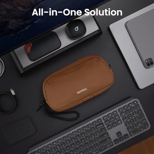 tomtoc Electronics Organizer Travel Case Performance, Cable Tech Pouch