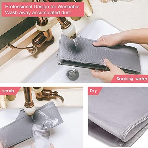 Jay-Chi Dresser Drawer Underwear Organizer - Large Drawer Organizer Closet Divider Washable Clothes Bra Sock Tie Foldabl