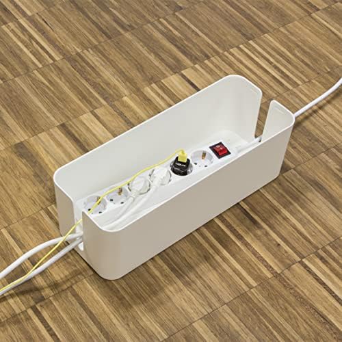 LogiLink KAB0063 LogiLink Cable Box. 40.7 cm Length, White, White