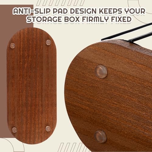 Geelin 18oz Adjustable Coffee Cup Dispenser with Wooden Base, Cup and Lid Holder, Cups Holder Organizer for Coffee Pod S