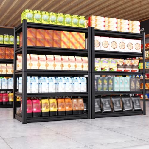5-Tier Heavy Duty Metal Garage Shelving 3 Pack 71.2" Hx46 Wx20 D