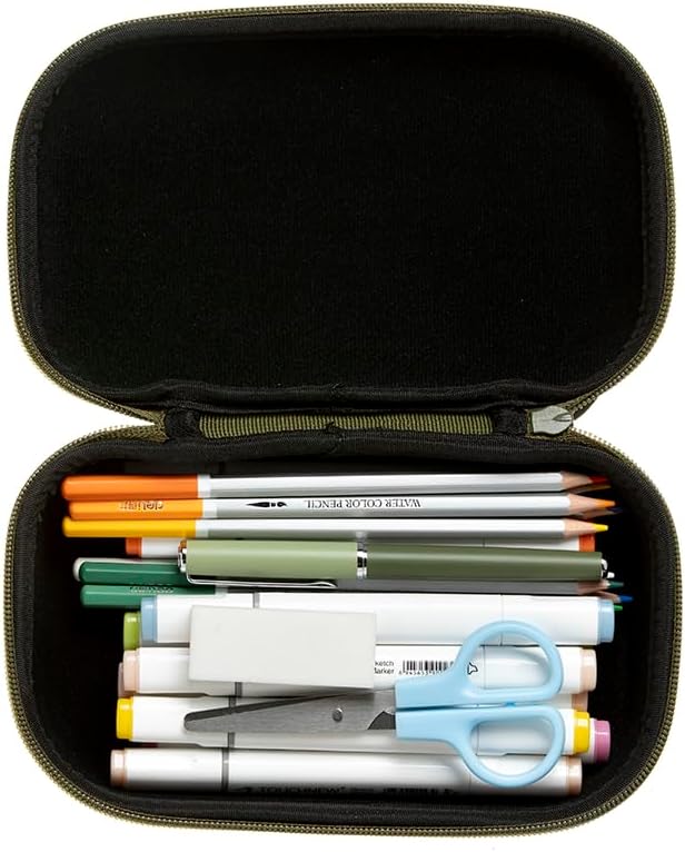 ZIPIT Camo Pencil Box for Boys, Cute Pencil Case for School, Large Capacity Stationery Organizer Box