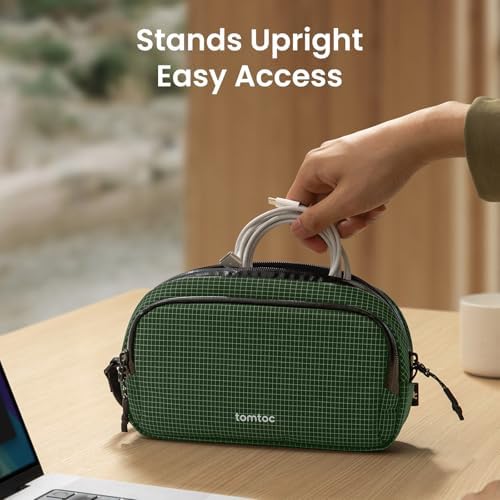 tomtoc Electronic Organizer Travel Case Performance, Dual Compartment Bag