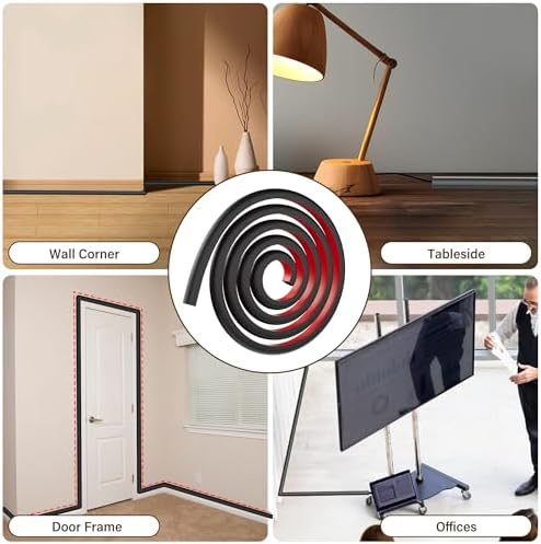 Cord Hider for Wall Mounted TV, 78" One Cable Cover with Side Open, Flexible Silicone Wire Raceway Management,Self-Adhes