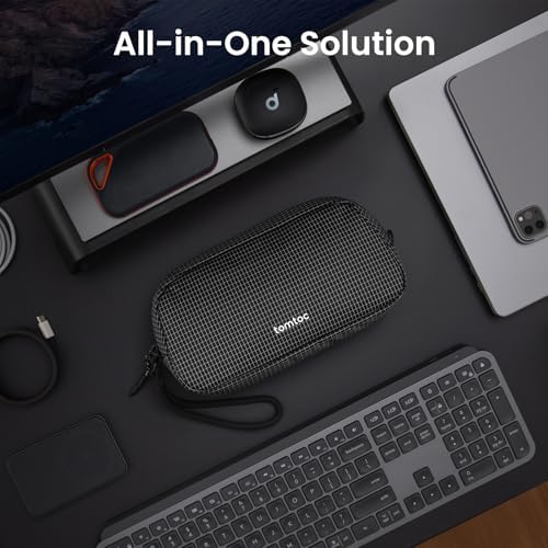 tomtoc Electronics Organizer Travel Case Performance, Cable Tech Pouch
