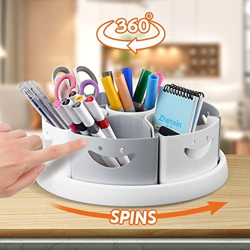 MeCids Art Supply Organizer Rotating Desk Organizer Pen Holder (10 IN)