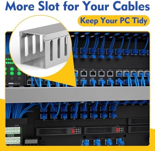 Open Slot Wiring Raceway Cable Duct,Cable Management Cord Track