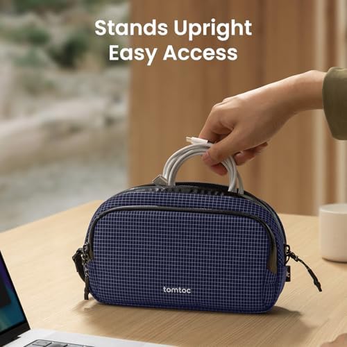 tomtoc Electronic Organizer Travel Case Performance, Dual Compartment Bag