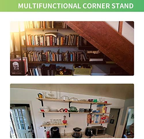 20 PCS L Corner Brace Heavy Duty Shelf Brackets 4 x 3 Inch L Joint Angle Brackets Shelf Support Corner Braces for Shelve