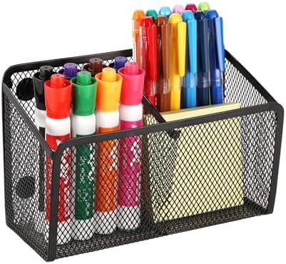 Magnetic Pencil Holder Whiteboard Pen Holder Locker Accessories (2-Slot*1)