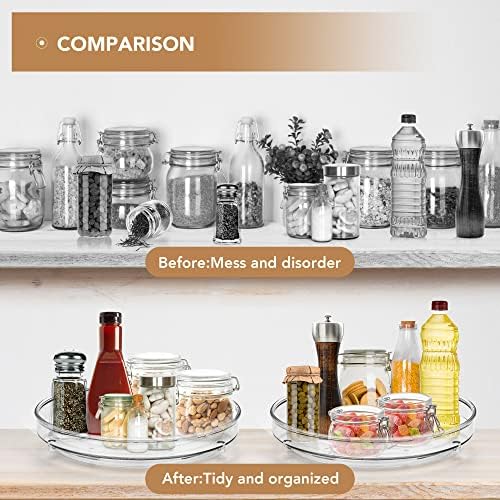 Ravinte 1 Pack 9.2 Inch Lazy Susan Organizer