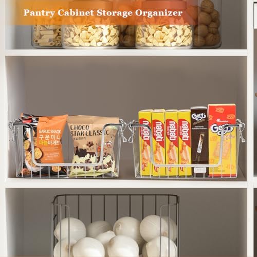 Orgneas Stacking Freezer Organizer Bins for 5.0Cu.Ft Chest Freezer