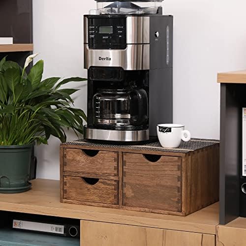 DDYURI Coffee Pods Storage Drawer Holder for Capsules - Multi Functional Desk Organizer Drawers For K cups Coffee Maker 