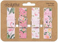 Karma Chip Clips - Bag Clips - Potato Chip Bag Clips - Colorful and Fun Bag Clips for Food and Storage - One Size - Flamingo