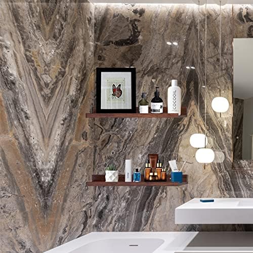 AZSKY Floating Picture Ledge 36 Inch Wall Mount Floating Shelves Long Wood Floating Book Shelves for Kids Room Wall Shel