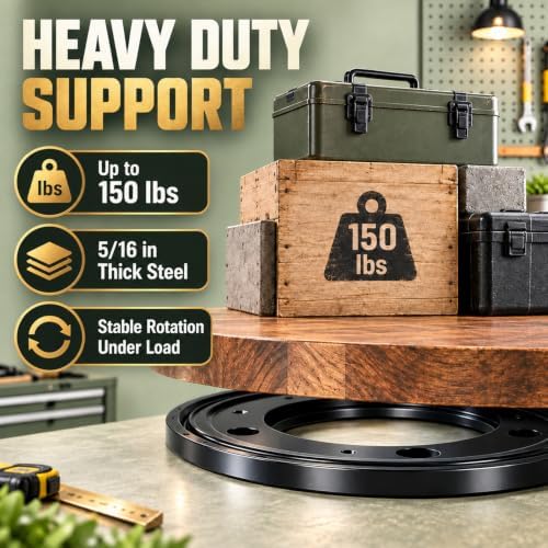 5.5" Lazy Susan Bearing,6PCS Heavy Duty Turntable Swivel