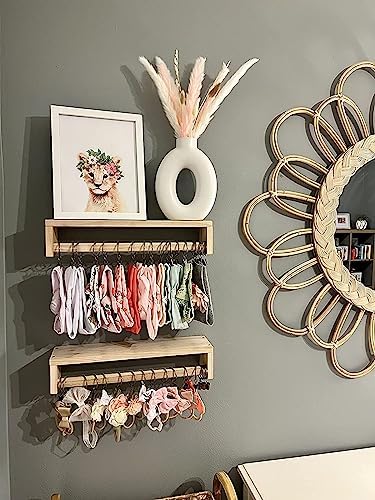 Gneric Floating Shelves for Wall, Burlywood Nursery Book Shelves, 15.7 inch Kids Bookshelf, Wall Shelves for Living Room