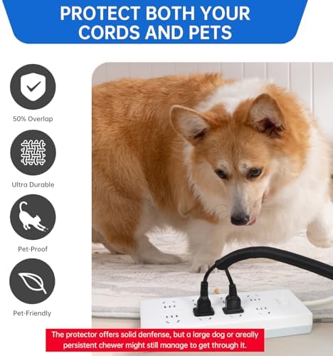 Split Braided Cable Sleeve，Flexible Wire Loom Tubing, Automotive Cord Protector Pet Proof, Cable Management for Computer