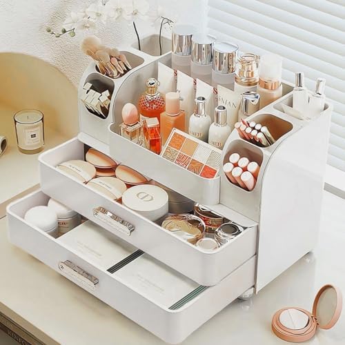 Makeup Organizer,Perfect Bathroom Skincare Organizer,Cosmetic Display Case