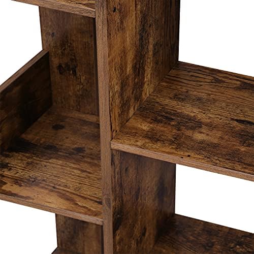 VASAGLE 8-Tier Bookcase, Open Storage, 19.7 x 9.8 x 55.1 Inches