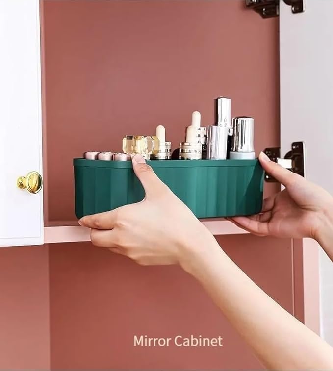 Drawer Organizer Set of 4 – Plastic Innerwear & Undergarment Storage Boxes for Socks, Bras, Ties & Small Clothes – Close