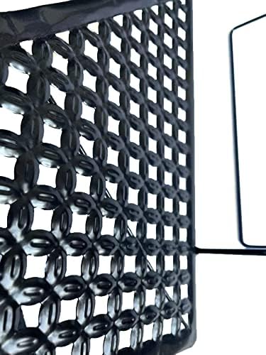 Bioristar Office Cubicle Floating Corner Shelf Iron Wire Desk Sundries Storage Rack Office Cubicles Hanging Corner Shelf